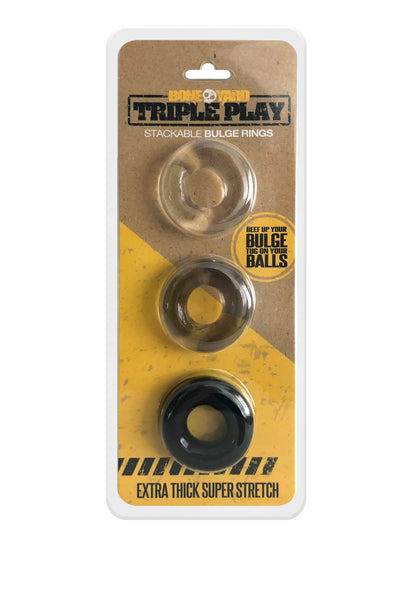 Triple Play  Ring  Rings