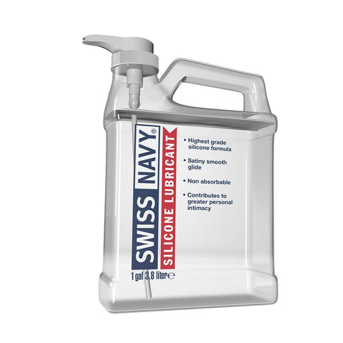 Swiss Navy Silicone Lubricant 1Gal/3.8L Lubricants
