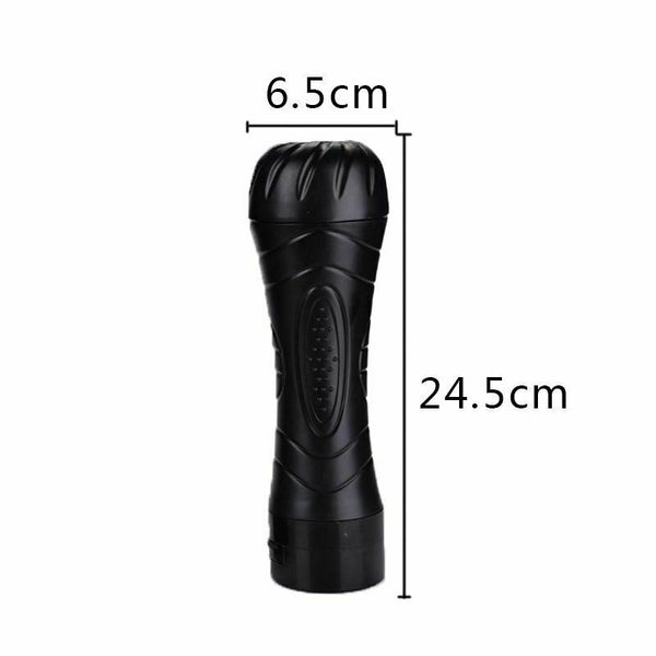 Vibrating Pocket  Masturbation Cup Realistic Vagina Male Masturbator Masturbators