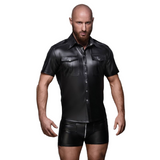 And Elegant Shirt With Front Pockets Fetish Shirts & Tops