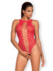 Open Back B120 Teddy Red Other Erotic Clothing