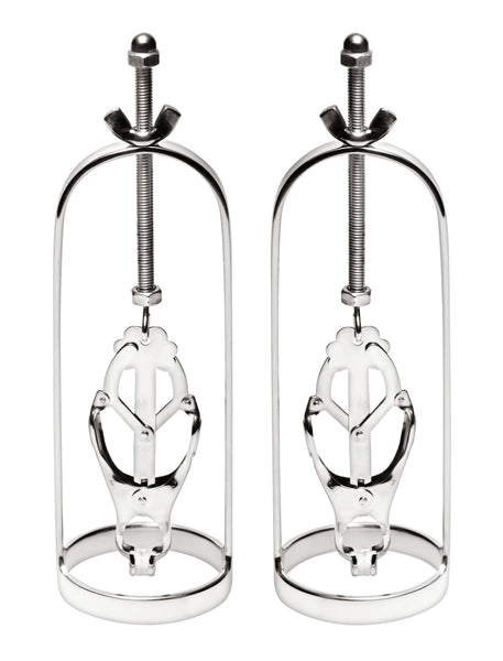 Stainless Steel Clover Clamp Nipple Stretcher Nipple & Clitoral Toys
