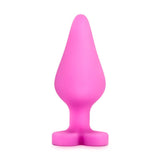 Naughtier Candy Heart Ride Me Non Vibrating Butt Plugs