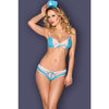 Seductive Nurse 3 Pc Blue/White Women's Costumes