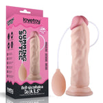 Soft Ejaculation  With Ball 8.5In Dildos
