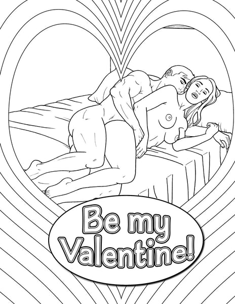 My Naughty Valentine Colouring Book Erotic Fiction