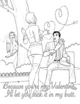 My Naughty Valentine Colouring Book Erotic Fiction