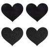 Classic Black Hearts Pasties  Clothing