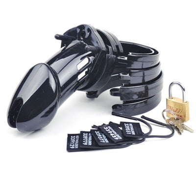 Male Chastity Kit Black Chastity Toys