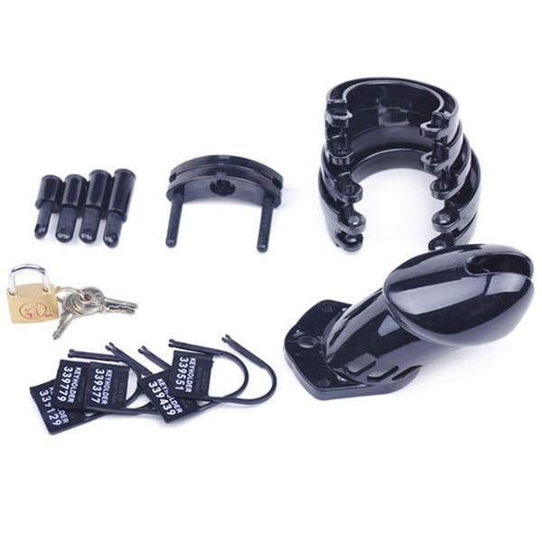 Male Chastity Kit Black Chastity Toys