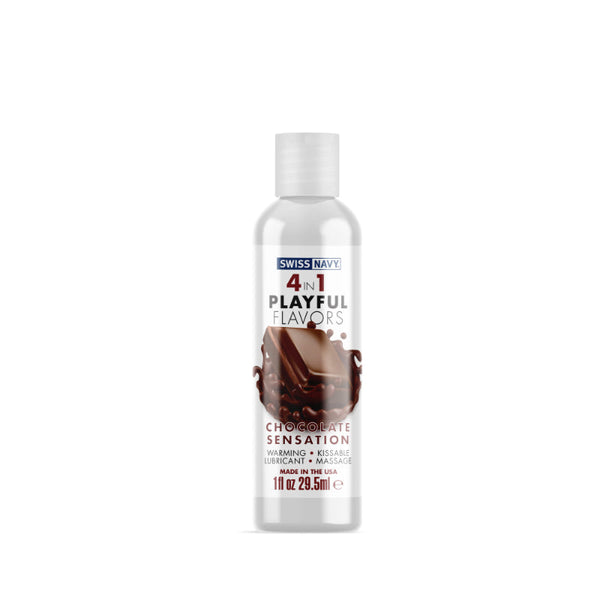 Brand Playful Flavours 4 In 1 Chocolate Sensation 1Oz/29.5Ml Lubricants