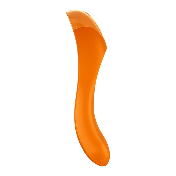 Satisfyer Candy Cane Finger Vibe Orange Classic s