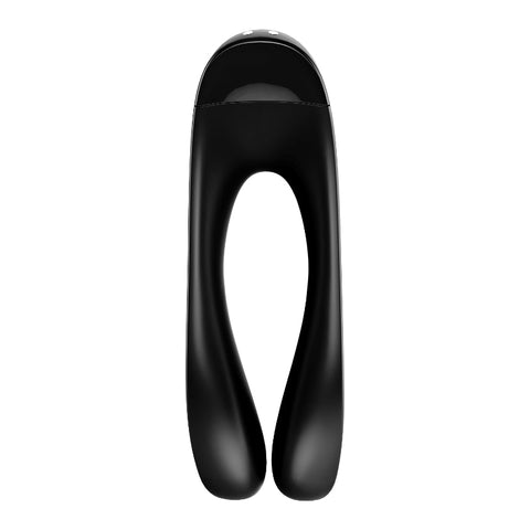 House Of Dasein Brands Satisfyer Candy Cane Finger Vibe Black Massagers & Wands
