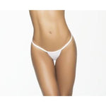 Y Back Thong Black White Erotic Panties