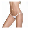 Clip Y Back Thong White Erotic Panties