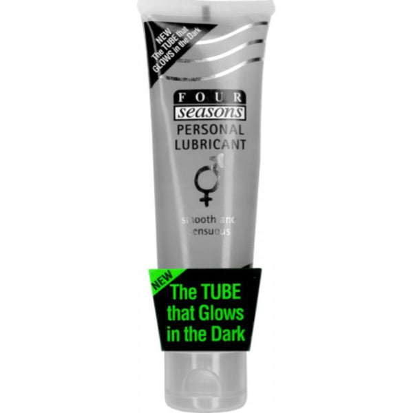 Four Seasons Glow N Dark Lube Tube 100Ml Lubricants