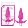 Luxe Discover Pink Non Vibrating Butt Plugs