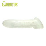 Almighty Ribbed sheath 18Cm  & Ball Toys