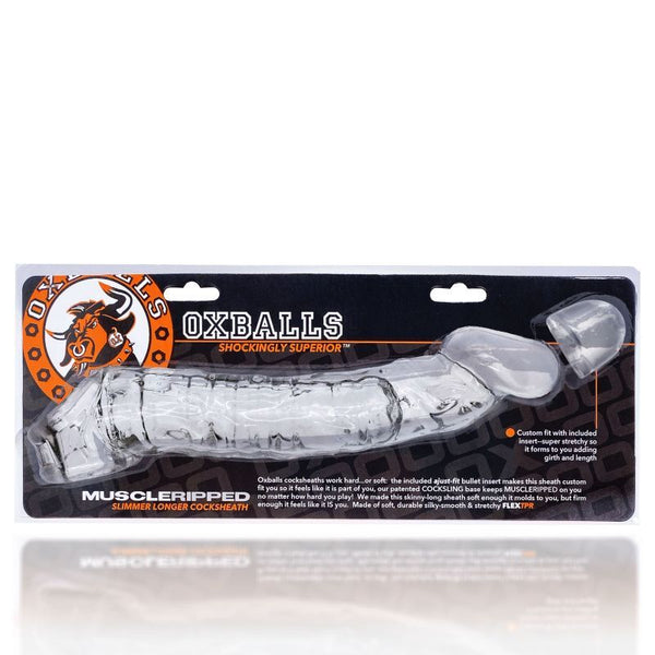 Muscle Ripped sheath Clear  Extenders & Enlargers