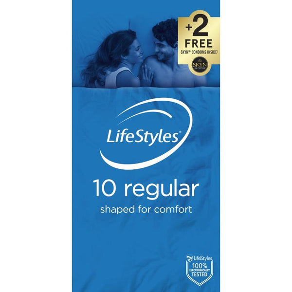Lifestyles Regular Condoms 10 Latex