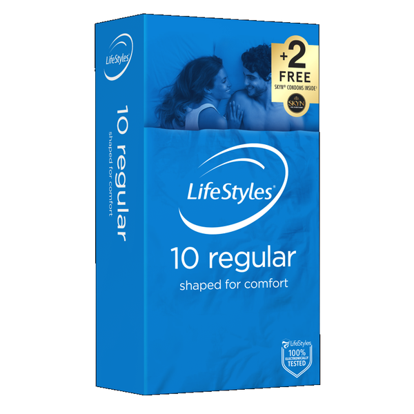 Lifestyles Regular Condoms 10 Latex