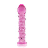 Glass Romance 2 Clear 7In Realistic Dildos