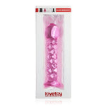 Glass Romance 2 Clear 7In Realistic Dildos