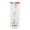 Glass Romance 3 Clear 7.5In Realistic Dildos