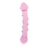 Glass Romance 5 Clear 7In Realistic Dildos