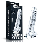 Clear Dildo 7.5In Dildos