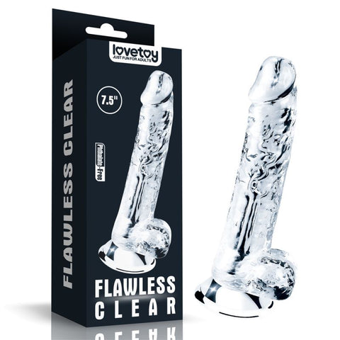 Clear Dildo 7.5In Dildos