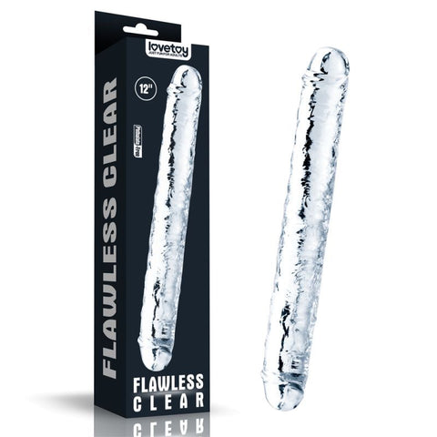 Clear Double Dildo 12In Dildos
