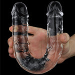 Clear Double Dildo 12In Dildos