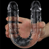Clear Double Dildo 12In Dildos