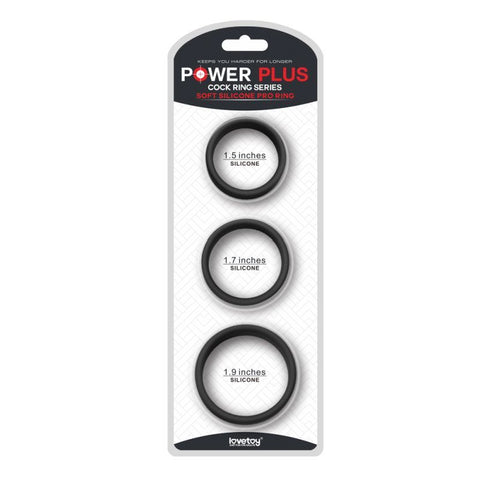 Silicone 3 Pc Pro  Ring Set  Rings