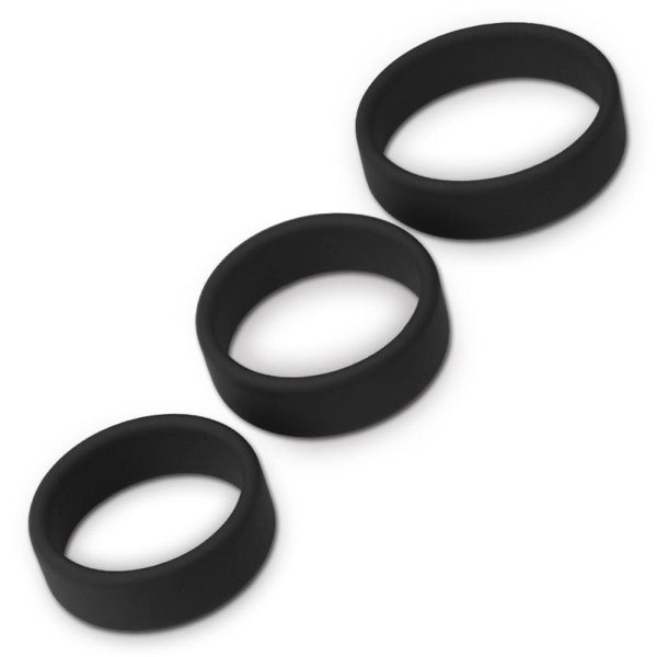 Silicone 3 Pc Pro  Ring Set  Rings