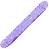12 In Jr. Double Dong Purple Double Ended Dildos