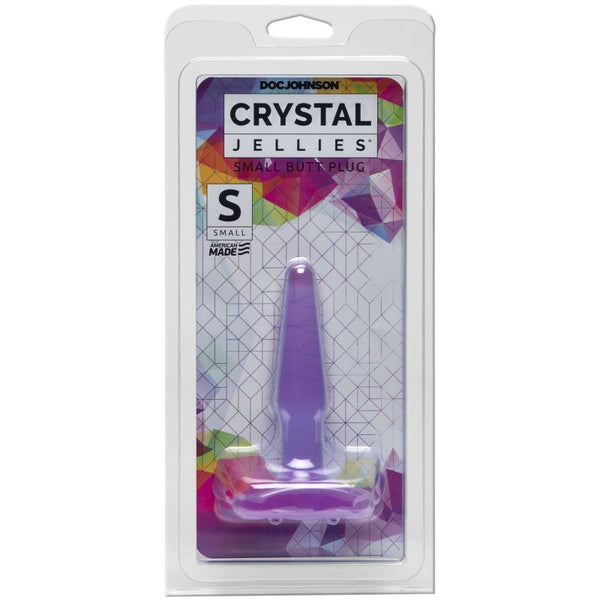 Small Butt Plug Purple Non Vibrating Butt Plugs