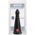 Intimidator Black Non Vibrating Butt Plugs