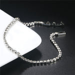 Veile Studios 2.5 Millimeter Single Row Full Diamond Crystal Bracelet Round Zircon Jewellery For Women Bracelets