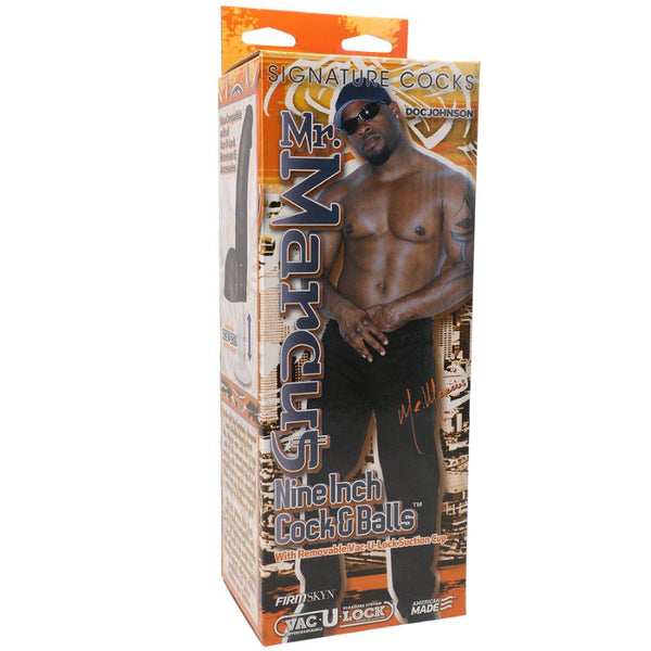 Mr. Marcus 9In Realistic  And Balls Black  & Ball Toys