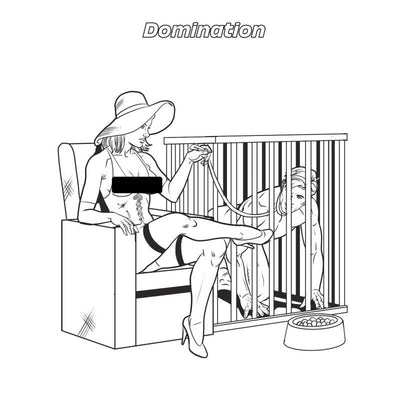 Fetishes Are Fun Colouring Book Sex Games