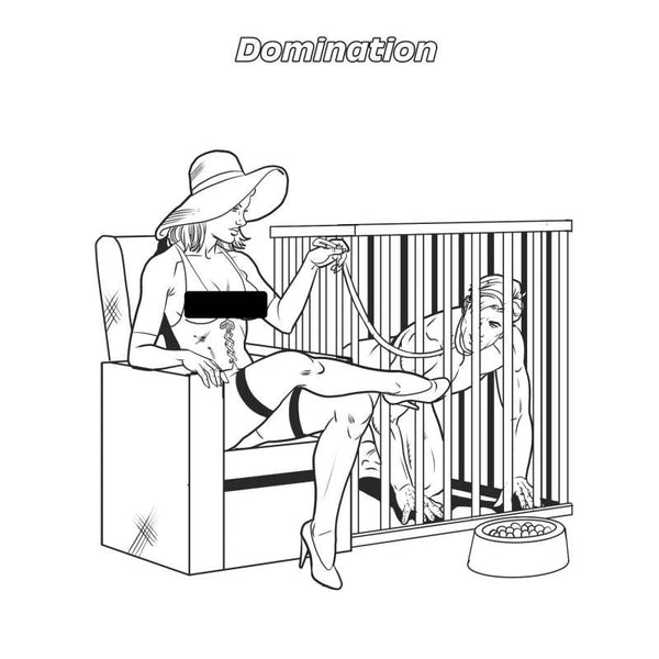 Fetishes Are Fun Colouring Book Sex Games