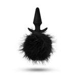 Anal Adventures Platinum Rabbit Tail Plug Non Vibrating Butt Plugs