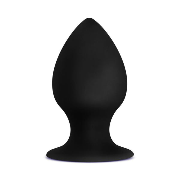 Anal Adventures Platinum Silicone Stout Plug Medium Non Vibrating Butt Plugs