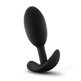 Anal Adventures Platinum Silicone Vibra Slim Plug Medium Non Vibrating Butt Plugs