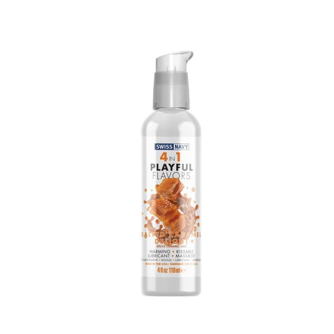 Playful Flavours 4 In 1 Salted Caramel Delight Lubricant 4Oz/118Ml Lubricants