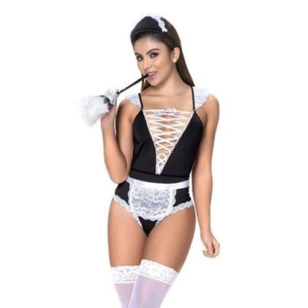 French Maid 3 Pc Set Women's Costumes