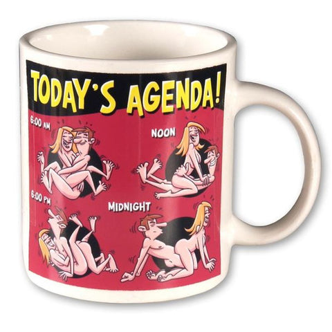 Todays Agenda Coffee Mug Mugs