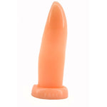Tongue Shape Anal Plug Black Non Vibrating Butt Plugs